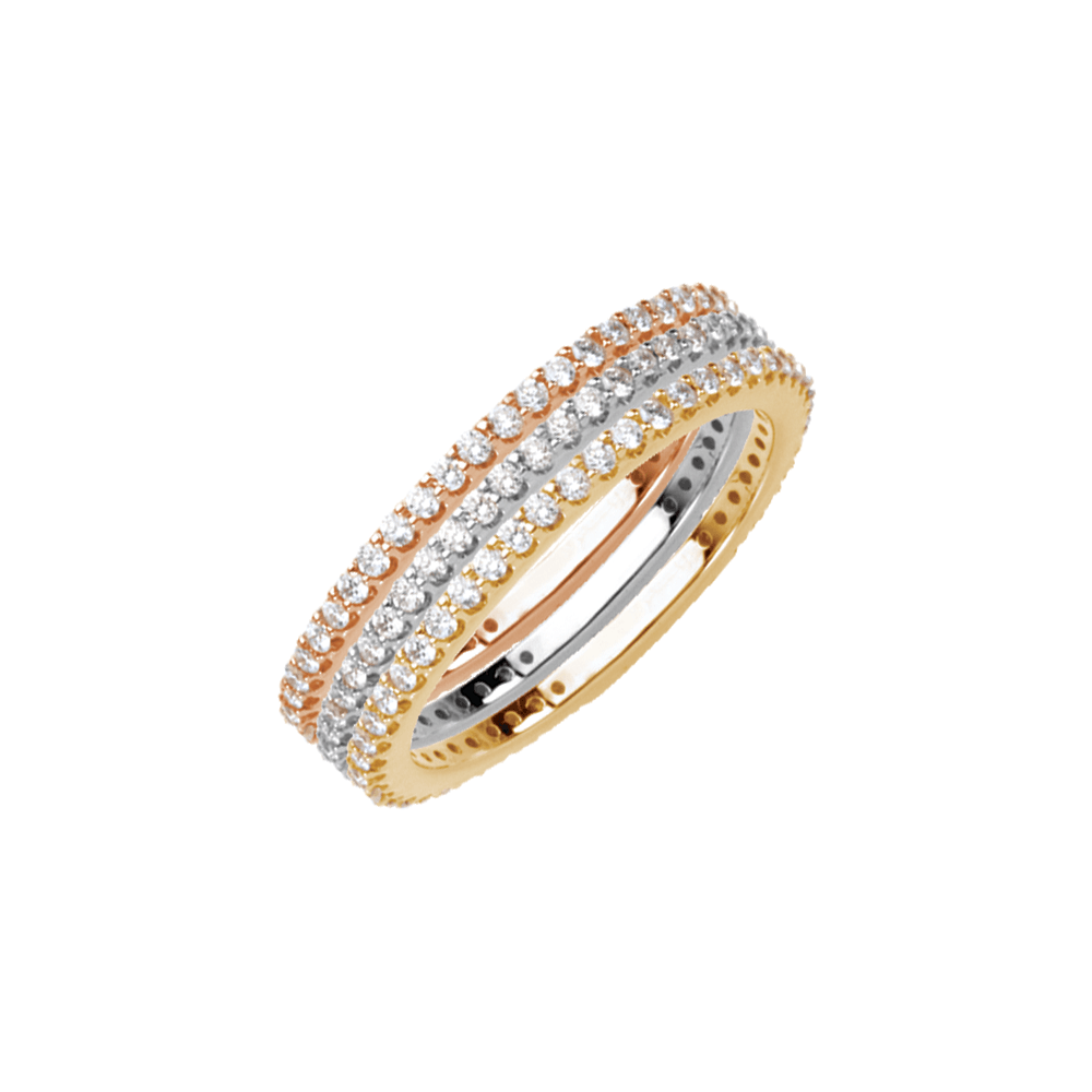 Diamond Stackable Band