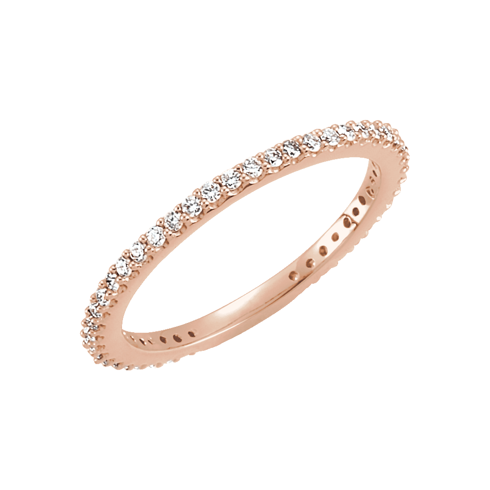 Diamond Stackable Band