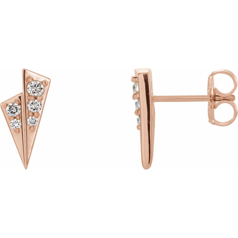 Fly a Kite Diamond Earrings