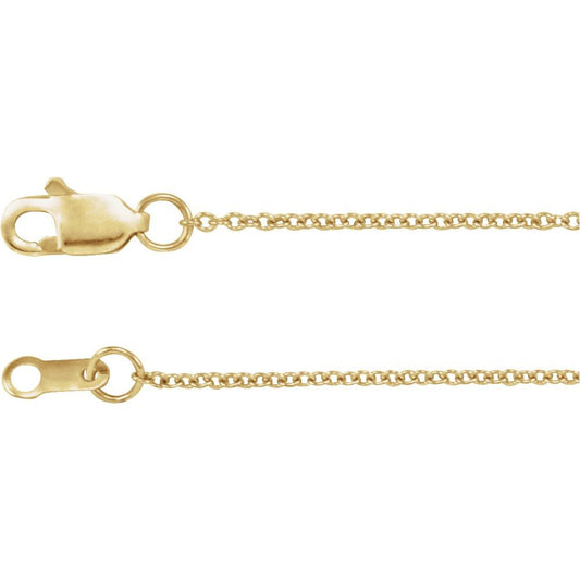 Gold Cable Chain (small)