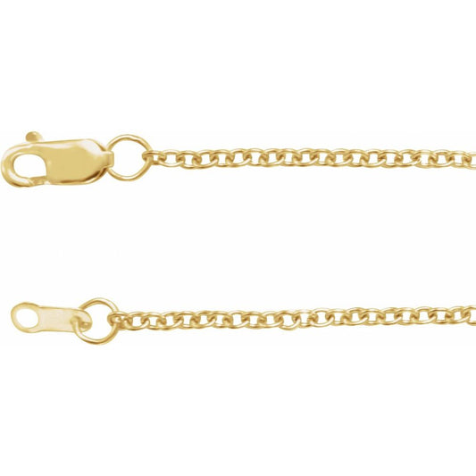 Gold Cable Chain (medium)