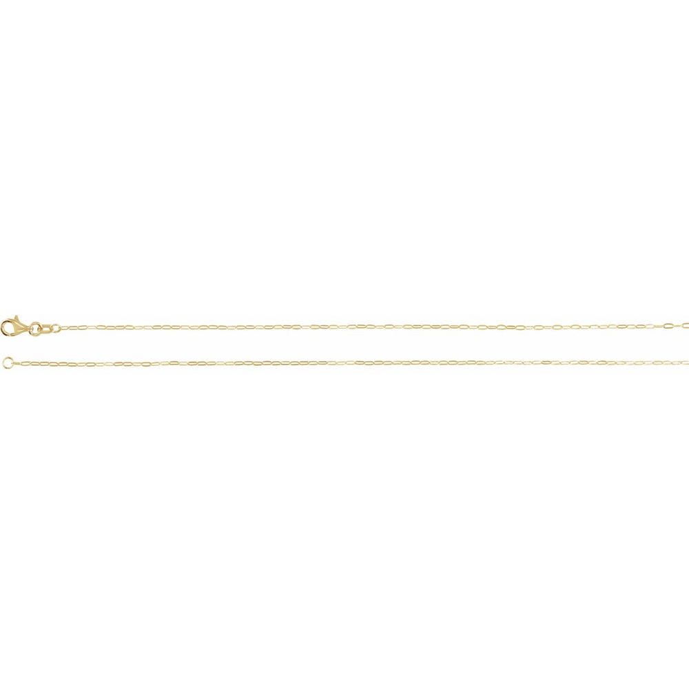 Gold Paperclip Chain (Small)