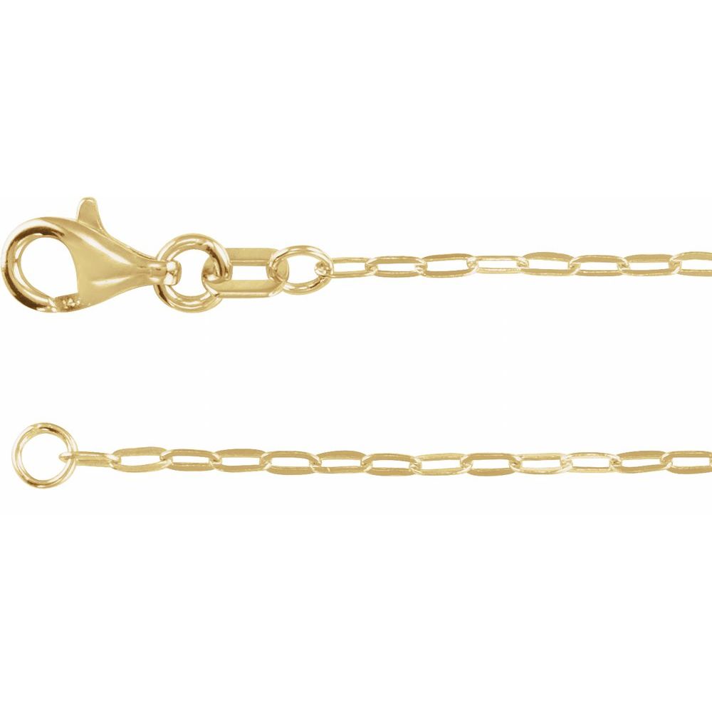 Gold Paperclip Chain (Small)