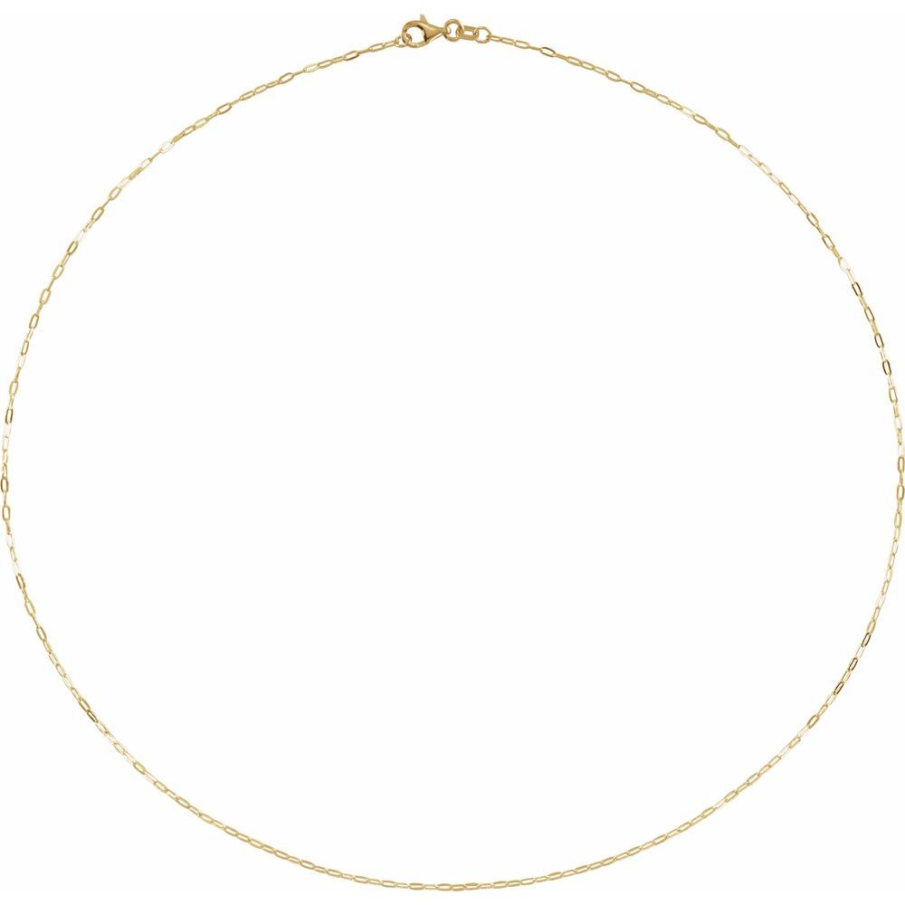 Gold Paperclip Chain (Small)